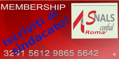 Iscriviti allo Snals