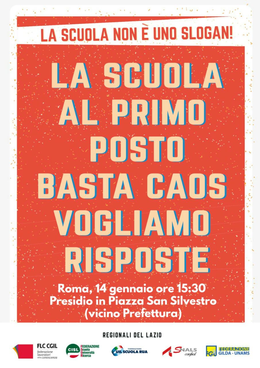 la scuola non è uno slogan